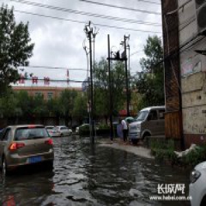 沧州市区中到大雨各项工作秩序正常