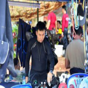 泰国清莱救援现场的中国身影