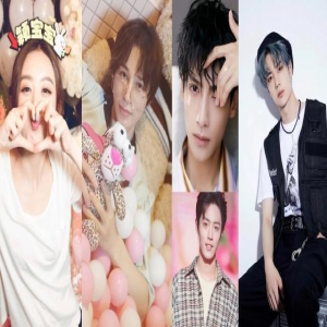 赵丽颖 陈奕天 罗云熙 肖战 王一博 七夕你最想约会的爱豆是哪个