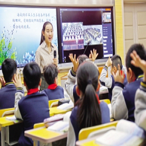 河西区梧桐小学率先设立“智慧课堂”(图)