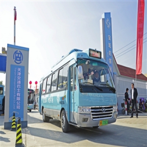 宝坻“村村通客车”解决出行“最后一公里”