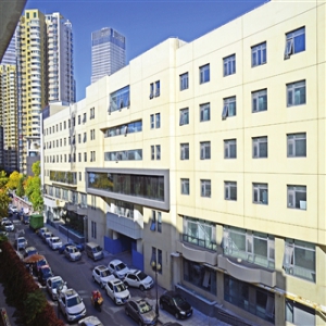 和平中医院项目主体工程完工(图)