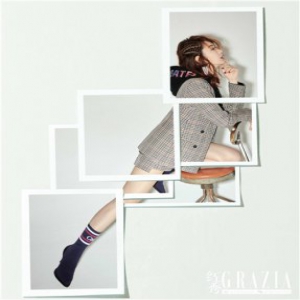 戚薇二登红秀封面 抛开神秘感的烟火系女神