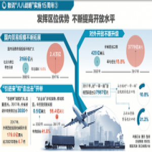 发挥区位优势 不断提高开放水平