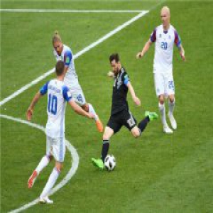 冰岛队世界杯处子秀1:1逼平阿根廷队