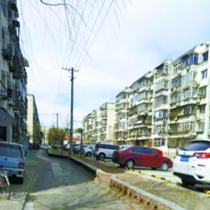 树木被砍建成停车场 清逸园光秃 居民盼新绿