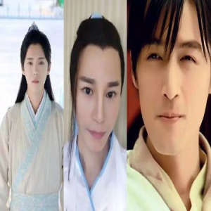 演技与魅力并驱 陈奕天胡歌鹿晗古装造型你喜欢哪一个