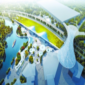 副中心两条地铁线下月洞通 环球主题公园站终揭面纱