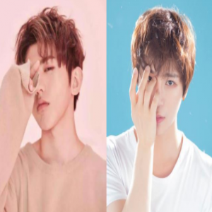 蔡徐坤生日陈奕天关注蔡徐坤超话 陈奕天蔡徐坤挡脸谁家强