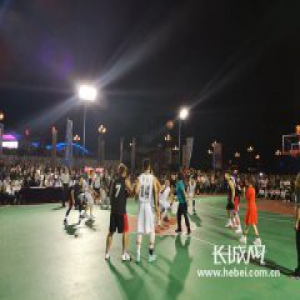 崇礼区2018户外运动节暨体育彩色周末市民篮球联赛开幕