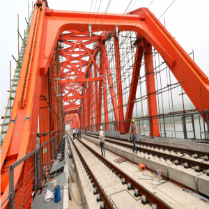 京张高铁跨官厅水库大桥工程有序推进