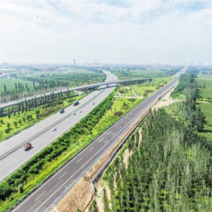 新元高速改扩建路段今日零时正式通车