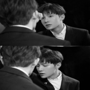 黄圣池再现“侧颜杀”帅炸 光影穿梭间眸光细腻