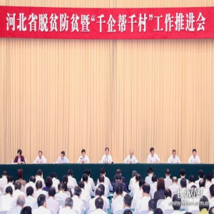 聚焦脱贫防贫，河北强力推进“千企帮千村”