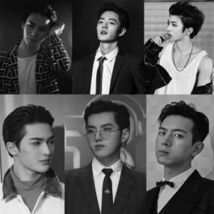 最帅男明星背头 陈奕天 蔡徐坤 肖战 李现 朱正廷 吴亦凡