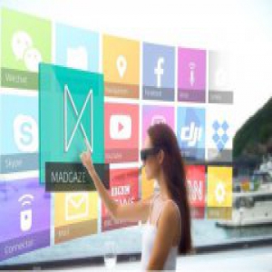 MADGaze AR智能眼镜，现实与虚拟世界无缝融合的黑科技