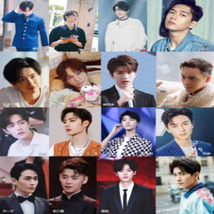 陈奕天蔡徐坤李现朱一龙肖战王一博鹿晗 男星三七分谁最帅？