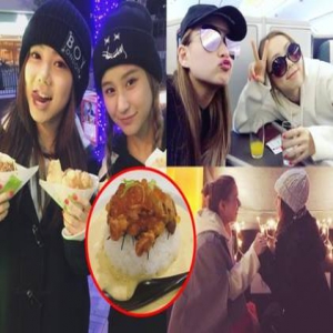 真闺蜜！赌王千金陪邓紫棋游日本，就为吃个海胆饭