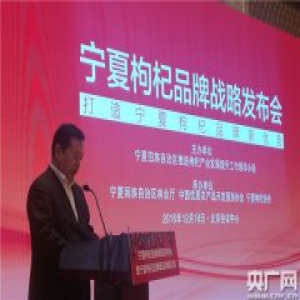 “宁夏枸杞品牌战略发布会暨宁夏枸杞品牌建设高峰论坛”在京举办