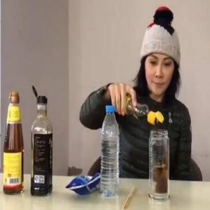 太拼！刘嘉玲用醋盐调不合格水 呼吁重视用水安全