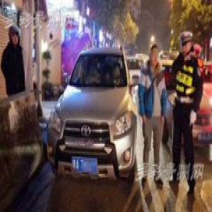 冬至夜，贵阳交警一晚查获酒驾20起