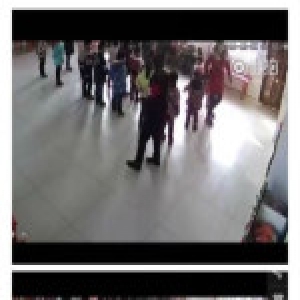 霍邱一幼儿园老师体罚孩子 监控显示其多次踢打两女童