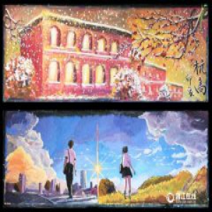 厉害了！杭州高中生手绘黑板报堪比电影海报