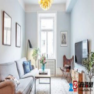 瑞典的质感日常60㎡清新公寓