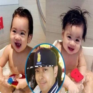 林志颖晒双胞胎萌照：每天看着他们，真是可爱极了！