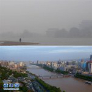 从“卫星看不到的城市”到“兰州蓝”，兰州治霾不靠风靠什么？[组图]