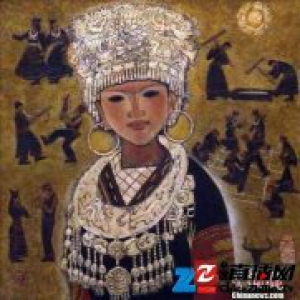 广东举办漆画展 百幅漆画展示民族画种美