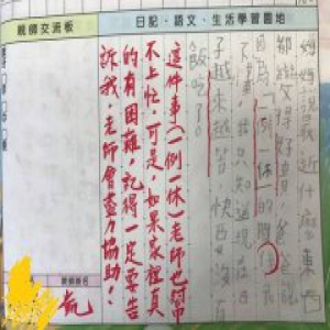 台湾小学生也烦“一例一休” 日记称“快没饭吃了”