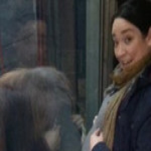 动物园大猩猩隔玻璃亲吻孕妇肚子 准妈妈感动落泪