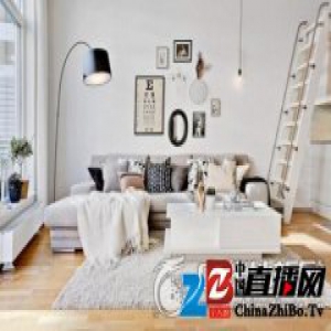 木地板搭配铺设美轮美奂的客厅