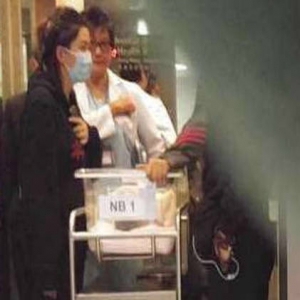 Baby曝产后现身照：运动服遮肚 脸上满是喜悦(图)