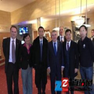 国际奥委会主席巴赫会晤中赫集团董事长