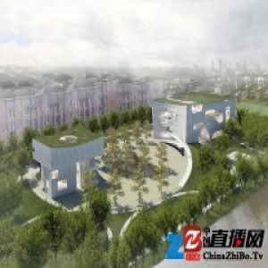 在上海城郊的沿河公园，两座建筑打算塑造这里的公共空间