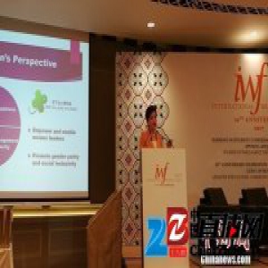 杨澜出席国际女性论坛 倡导“多元中的和谐”