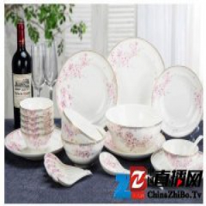 春来时，有松发月光瓷送来满福桃花