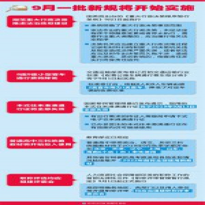 9月新规：中小学新教材投用 出行旅游有这些变化