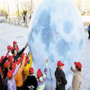 天津科技馆举办迎元宵节天文主题活动