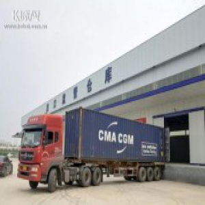 青岛保税港区邯郸（鸡泽）功能区首批商品报关出口