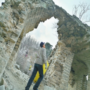 北京抢救式修缮10处长城点 给252号敌楼披上铁甲战袍