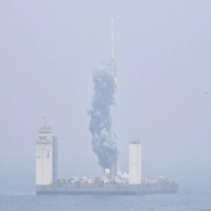 来了！海上航天发射现场视频