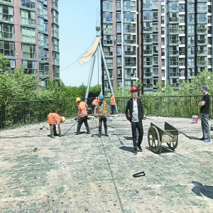 小区配套设施将恢复原貌 近千平方米大违建终于开拆