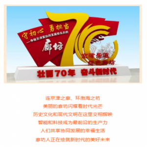 【壮丽70年 奋斗新时代】厉害了，廊坊！厉害了，示范区！