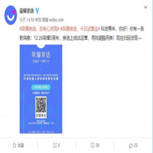 荣耀上线电商平台“荣耀亲