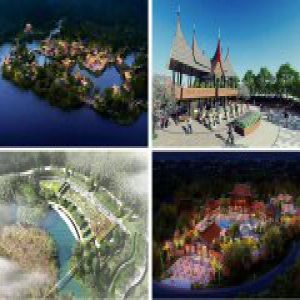 河北省第二届园博会地域风情园：足不出园 尽览异域风情