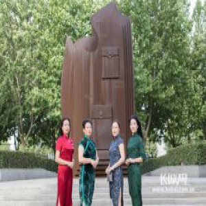 一款一格调 河间姚福随的旗袍从乡间走向世界