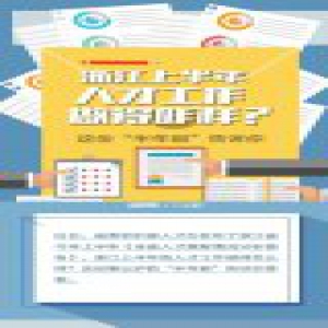 浙江上半年人才工作做得咋样，这张“半年报”告诉你